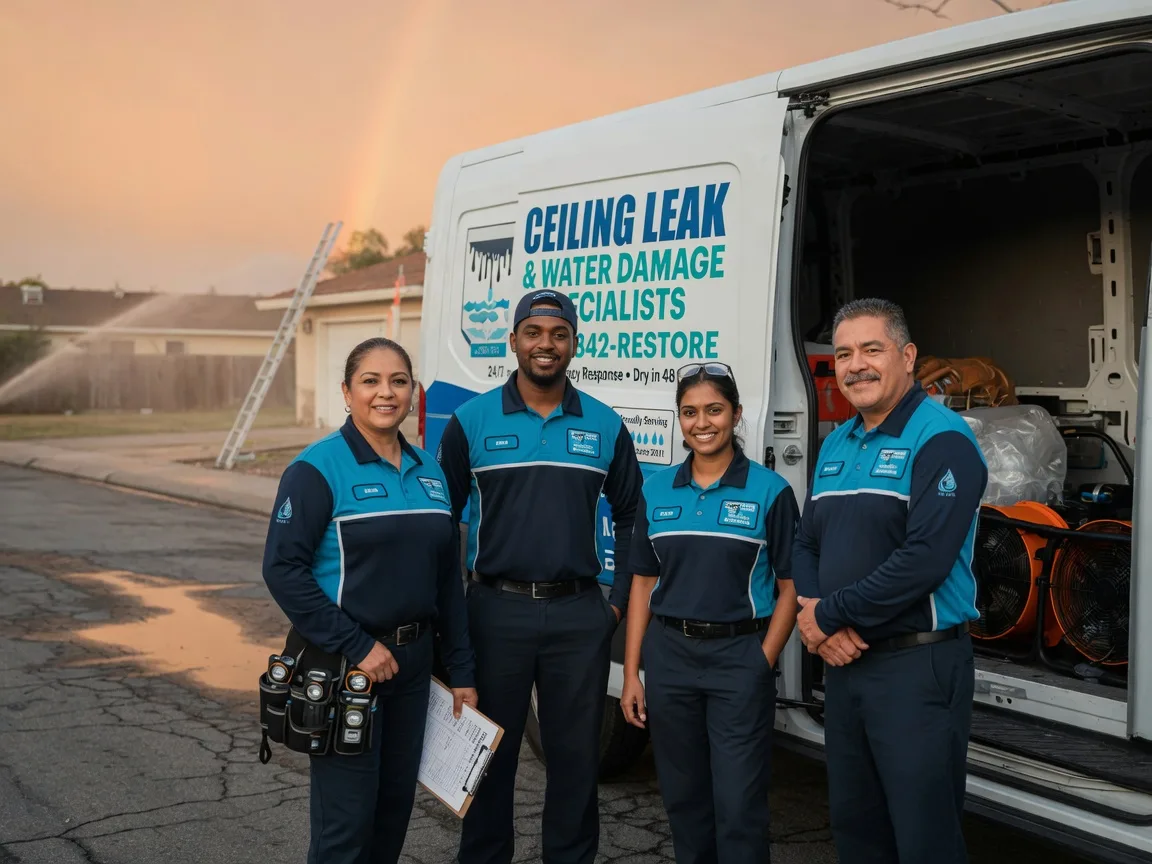 Ceiling Leak Cleanup company in Burnet, TX