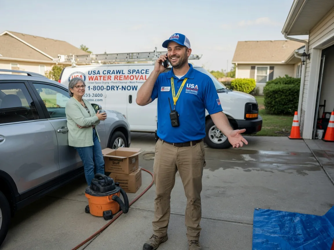 Crawl Space Water Removal Burnet, TX FAQs